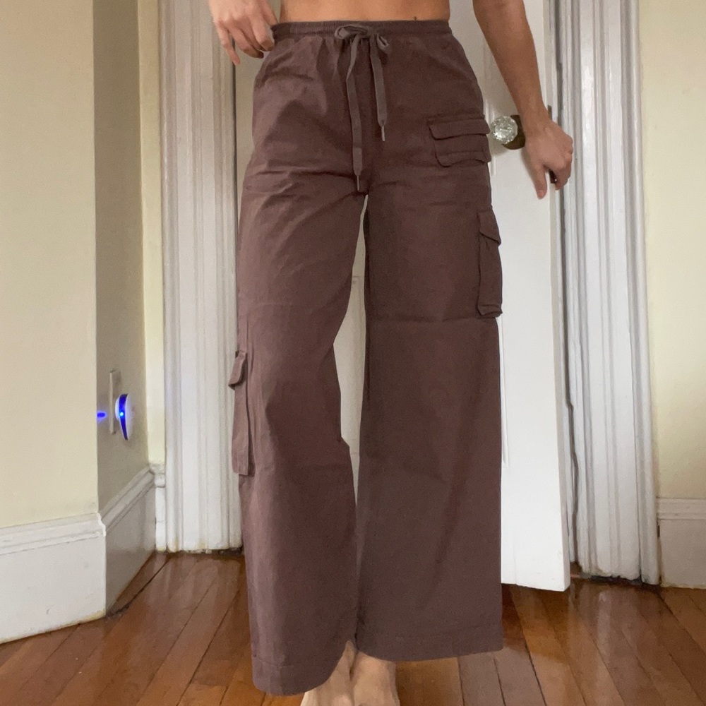 Pac sun wide leg cargo pants